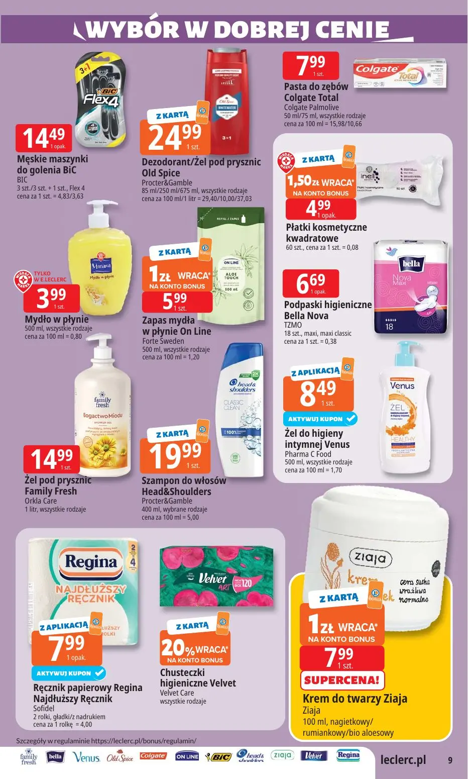 gazetka promocyjna E.Leclerc Wybór w dobrej cenie - Strona 9