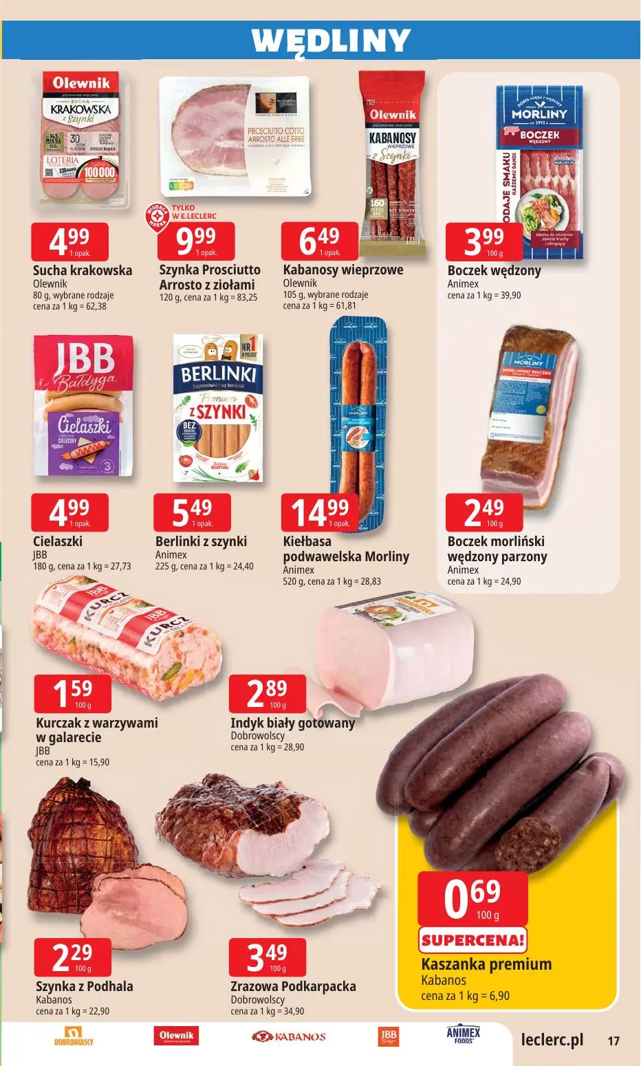 gazetka promocyjna E.Leclerc Wybór w dobrej cenie - Strona 17