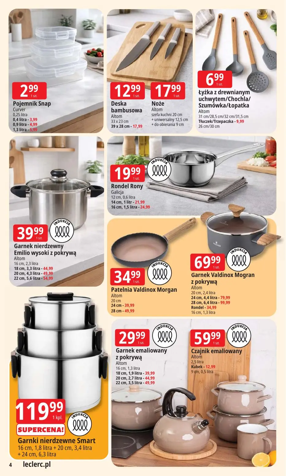 gazetka promocyjna E.Leclerc Wybór w dobrej cenie - oferta rozszerzona - Strona 4