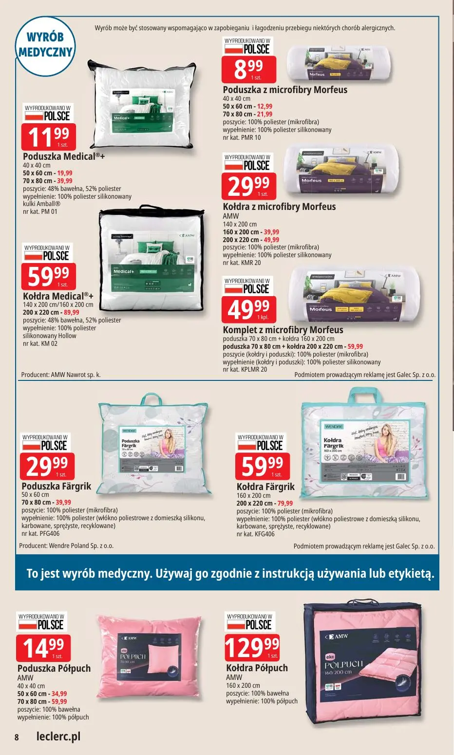 gazetka promocyjna E.Leclerc Wybór w dobrej cenie - oferta rozszerzona - Strona 8