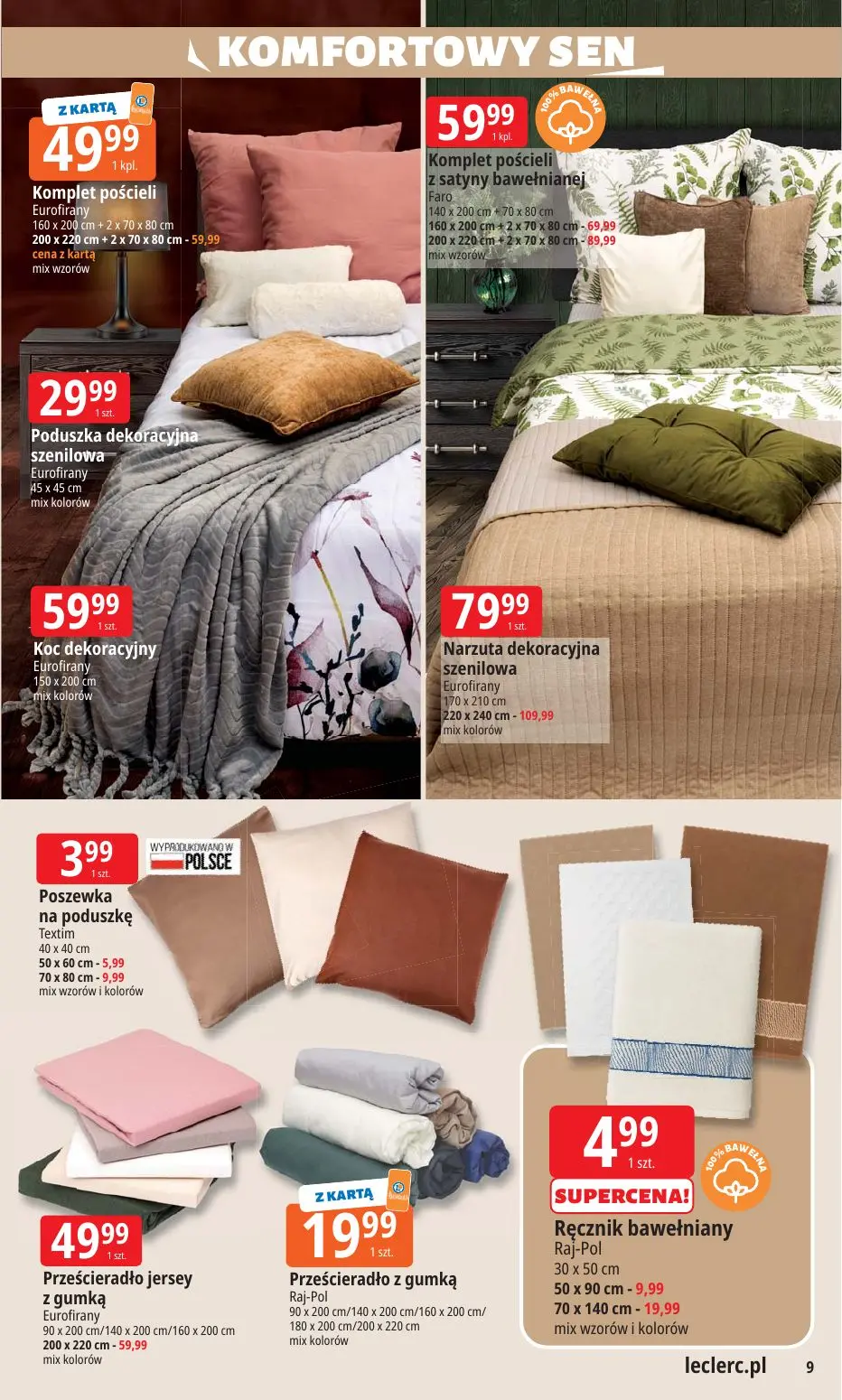 gazetka promocyjna E.Leclerc Wybór w dobrej cenie - oferta rozszerzona - Strona 9