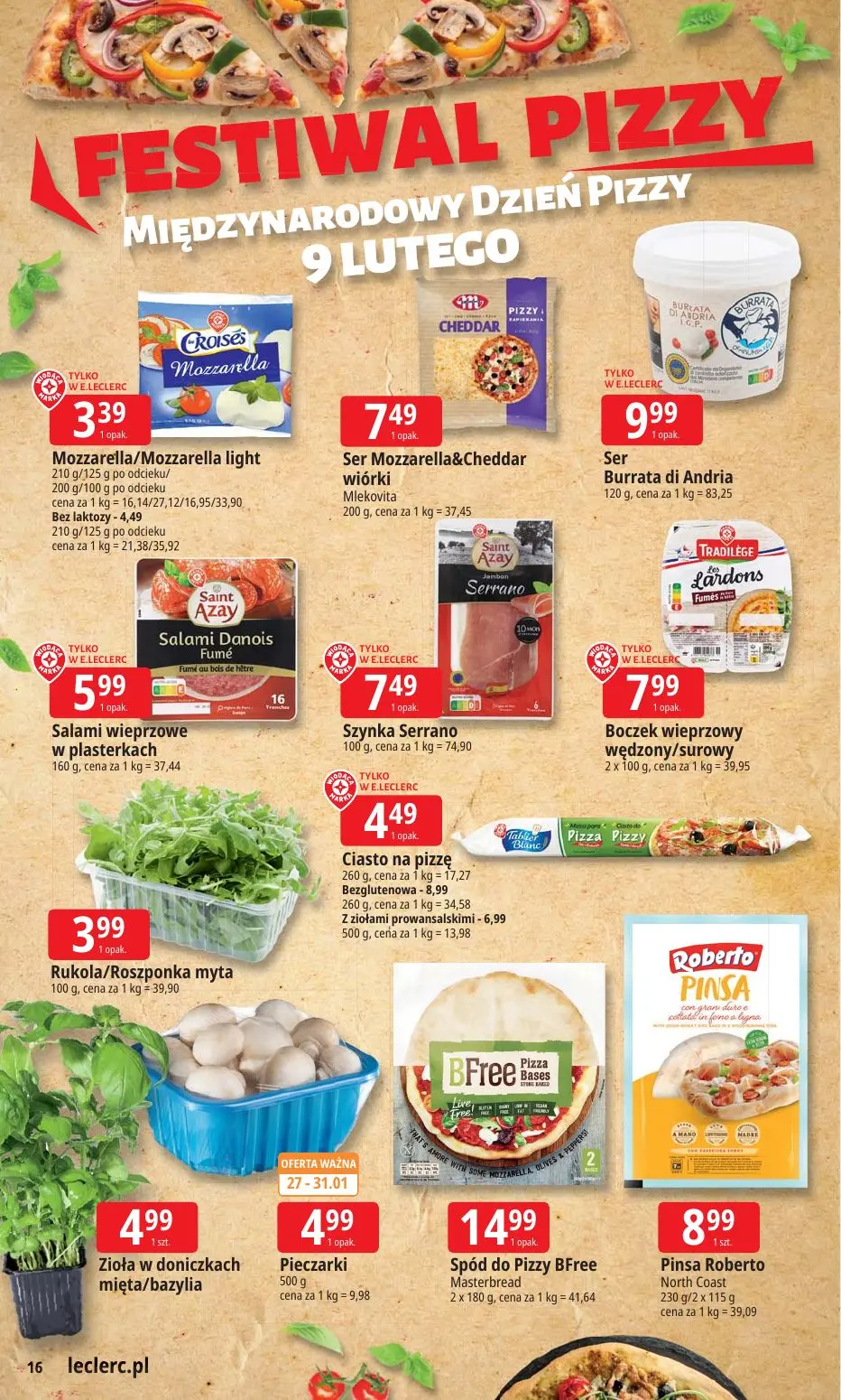 gazetka promocyjna E.Leclerc Wybór w dobrej cenie - oferta rozszerzona - Strona 16