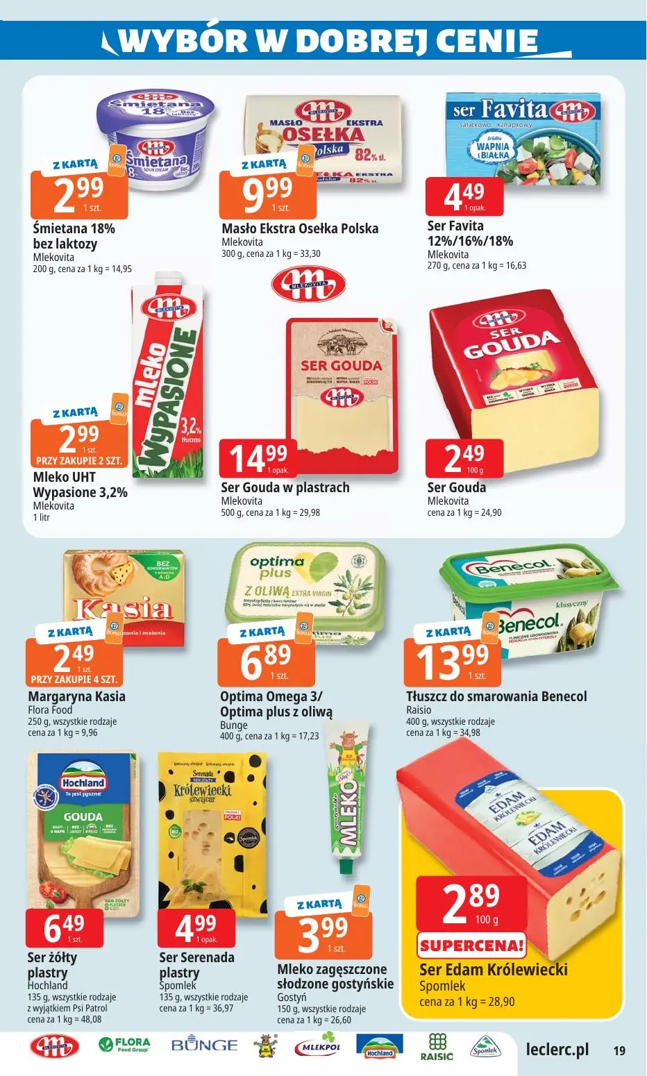 gazetka promocyjna E.Leclerc Wybór w dobrej cenie - oferta rozszerzona - Strona 19