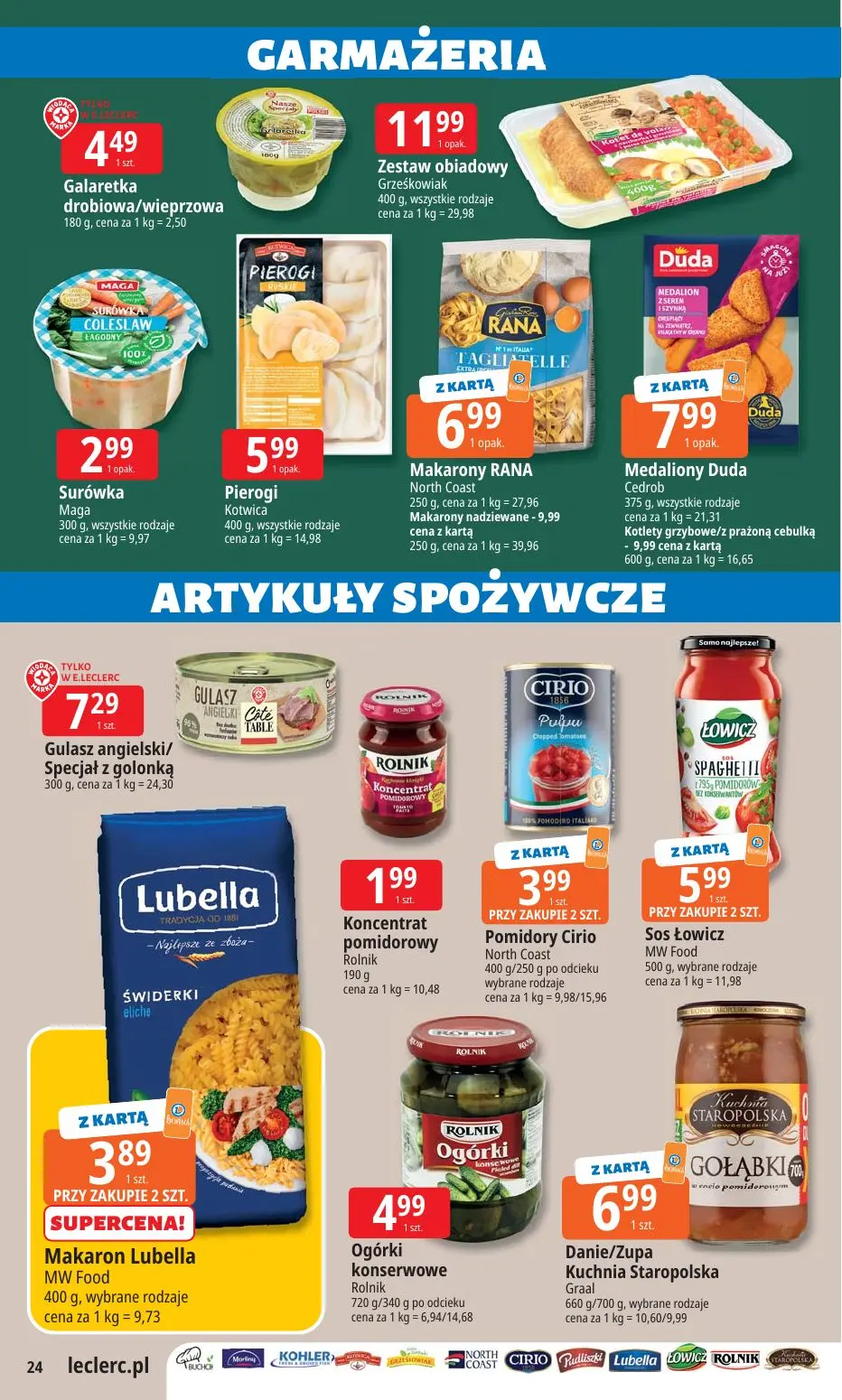 gazetka promocyjna E.Leclerc Wybór w dobrej cenie - oferta rozszerzona - Strona 24