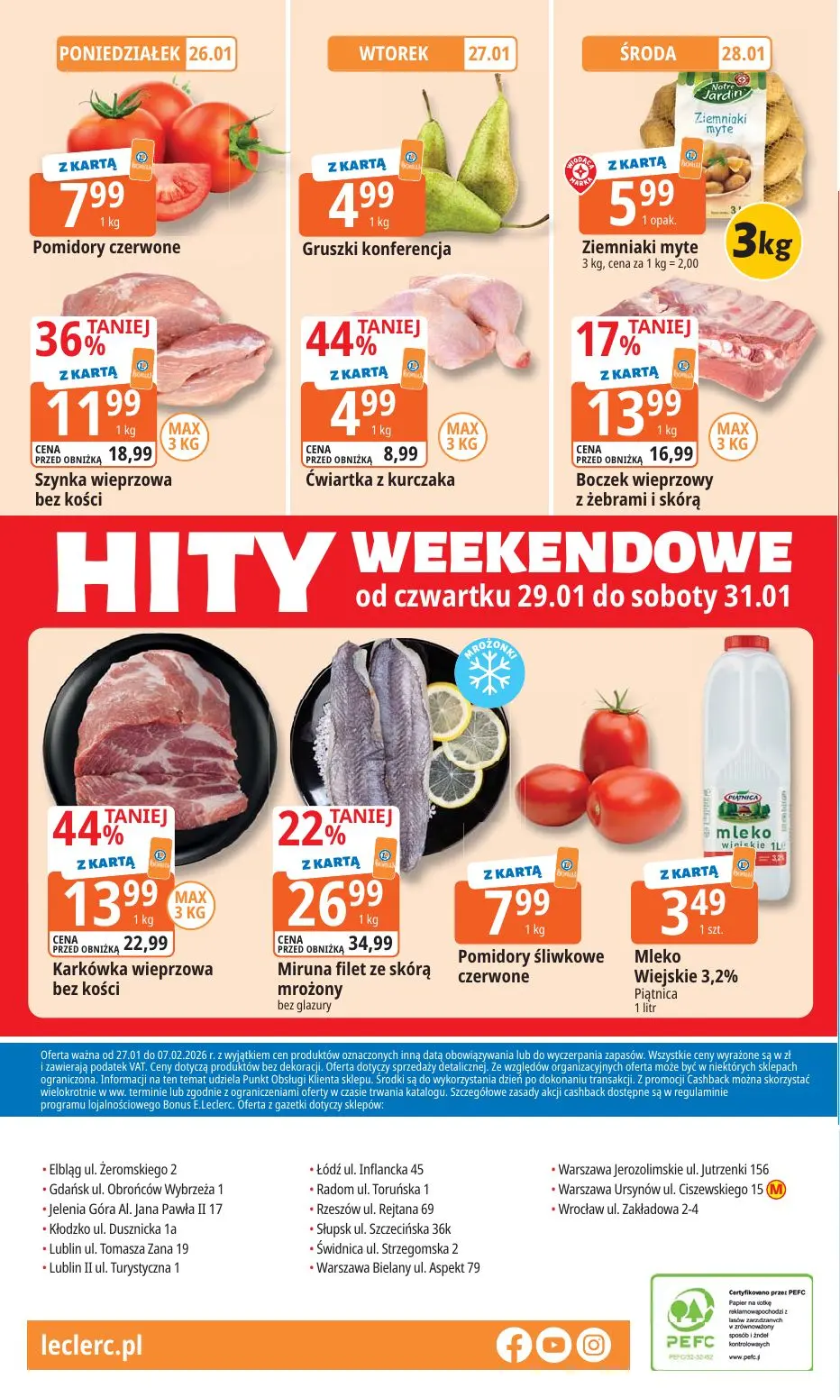 gazetka promocyjna E.Leclerc Wybór w dobrej cenie - oferta rozszerzona - Strona 28
