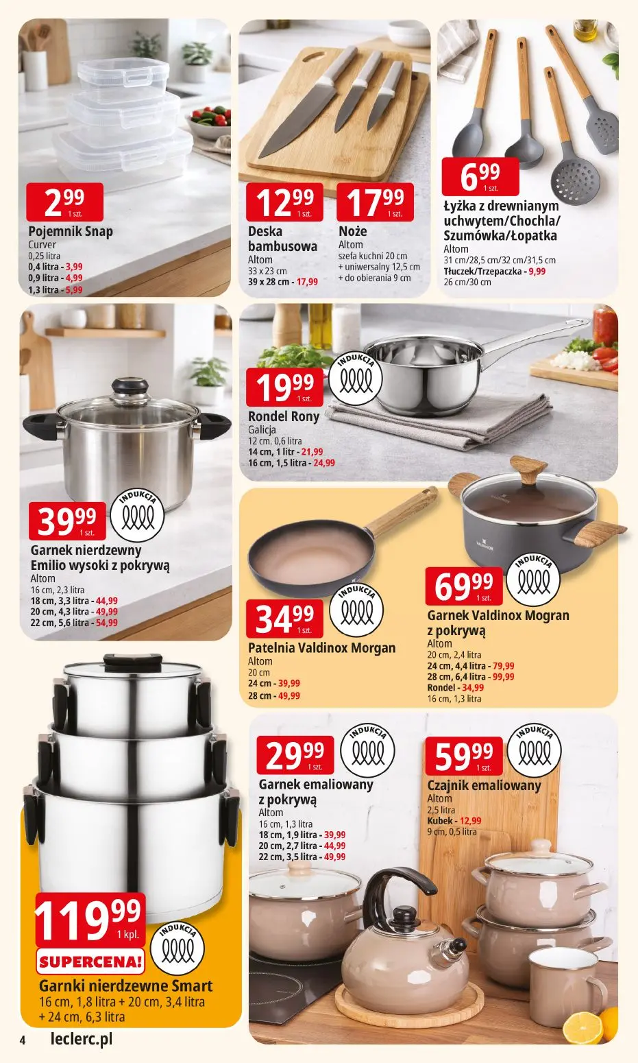 gazetka promocyjna E.Leclerc Wybór w dobrej cenie - Strona 4