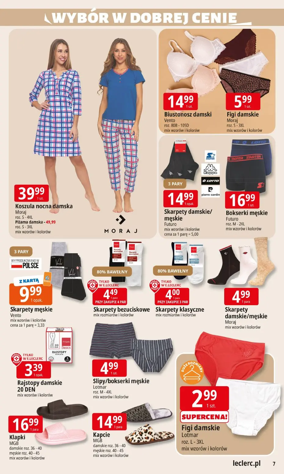 gazetka promocyjna E.Leclerc Wybór w dobrej cenie - Strona 7