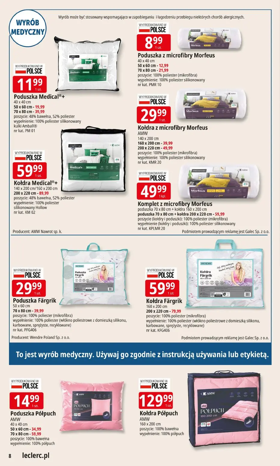 gazetka promocyjna E.Leclerc Wybór w dobrej cenie - Strona 8