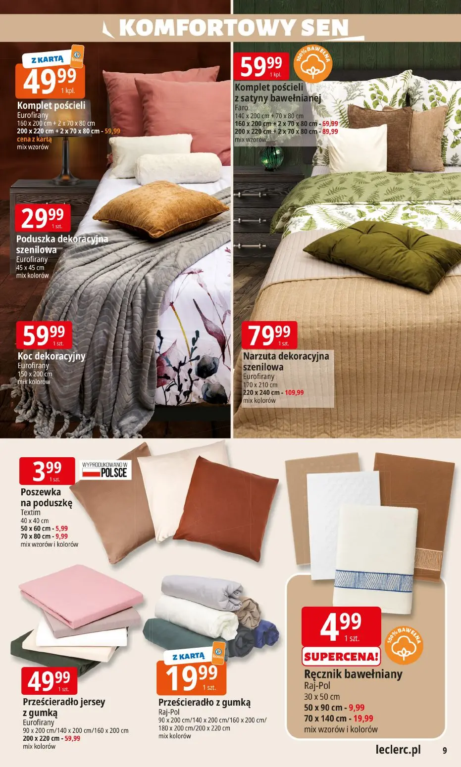 gazetka promocyjna E.Leclerc Wybór w dobrej cenie - Strona 9