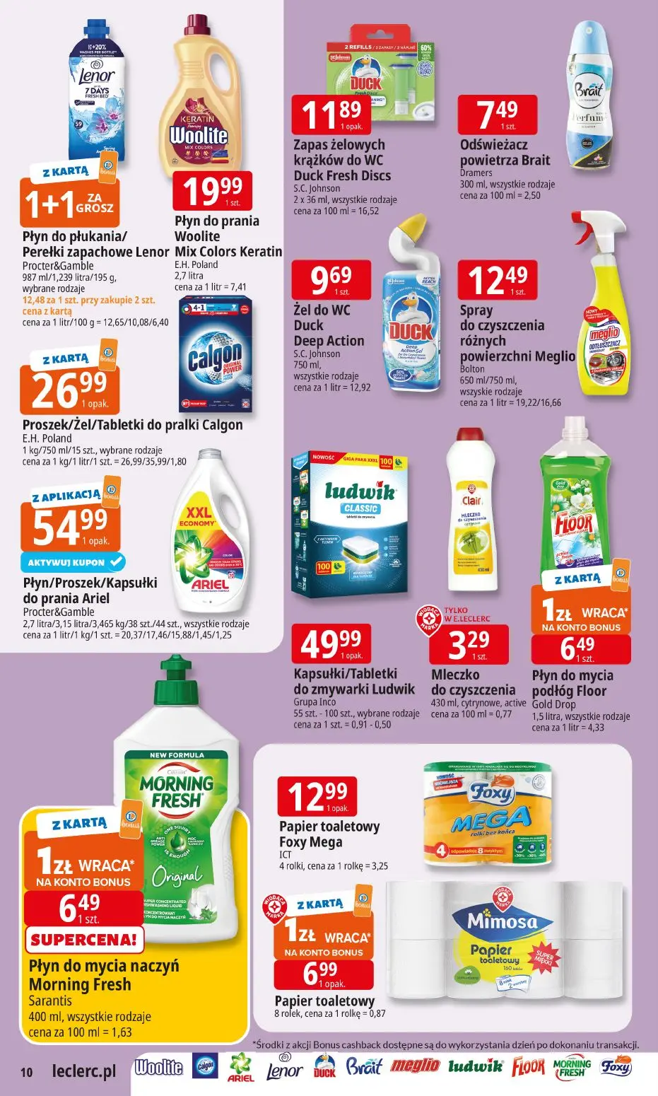 gazetka promocyjna E.Leclerc Wybór w dobrej cenie - Strona 10