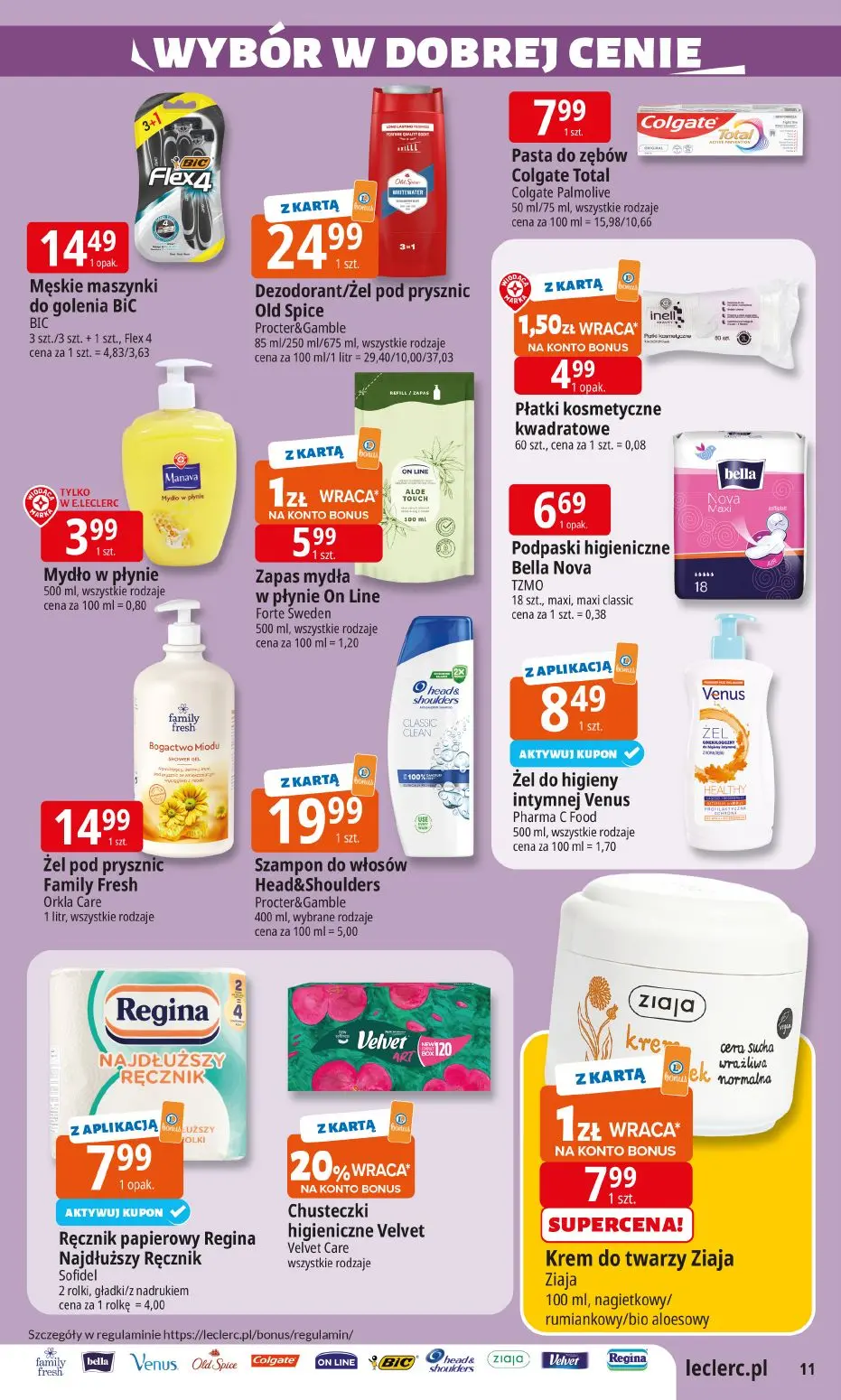 gazetka promocyjna E.Leclerc Wybór w dobrej cenie - Strona 11