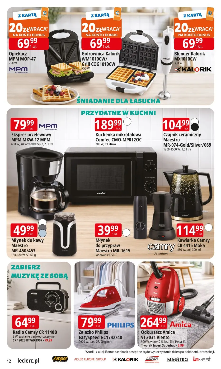 gazetka promocyjna E.Leclerc Wybór w dobrej cenie - Strona 12