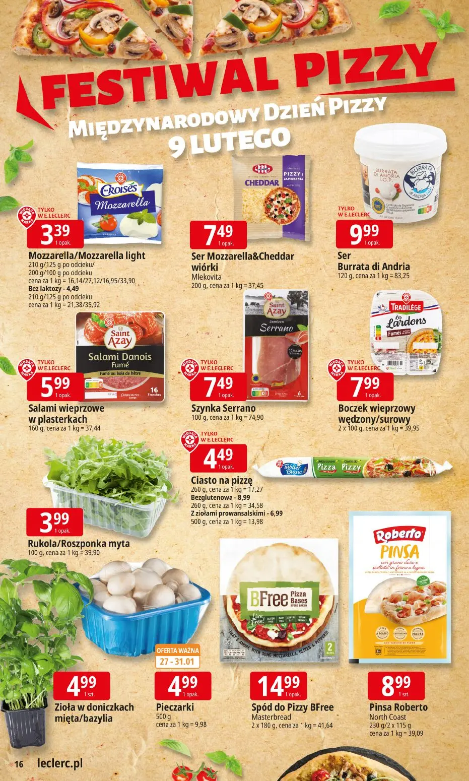 gazetka promocyjna E.Leclerc Wybór w dobrej cenie - Strona 16