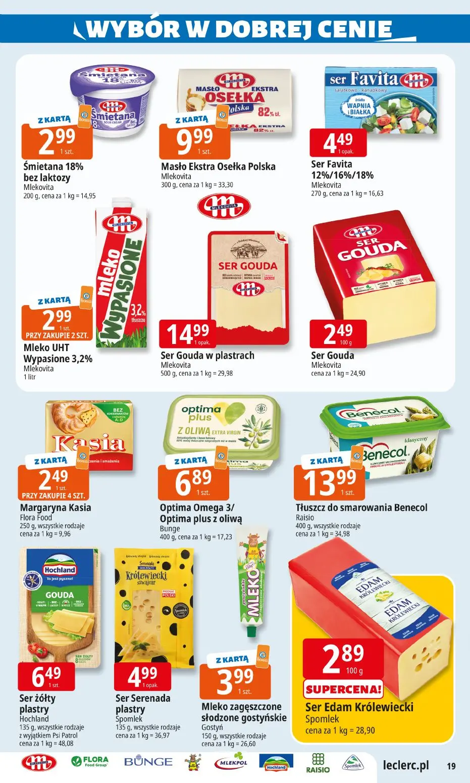 gazetka promocyjna E.Leclerc Wybór w dobrej cenie - Strona 19