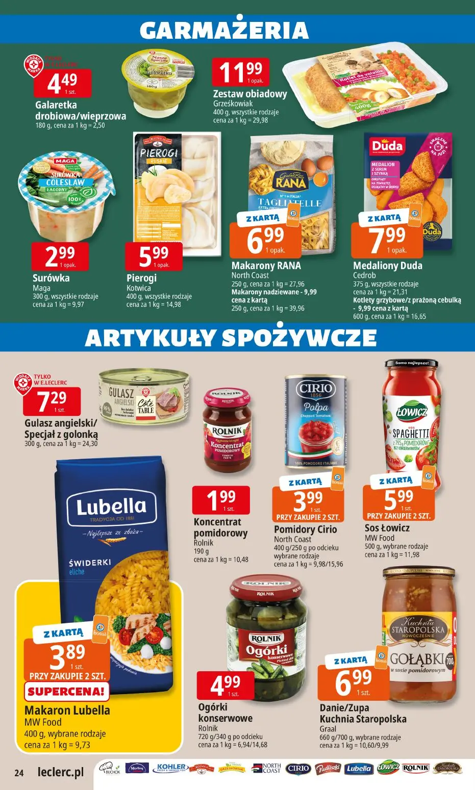 gazetka promocyjna E.Leclerc Wybór w dobrej cenie - Strona 24
