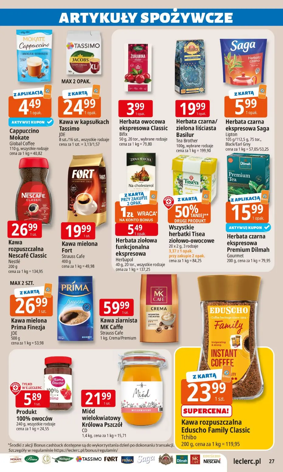 gazetka promocyjna E.Leclerc Wybór w dobrej cenie - Strona 27