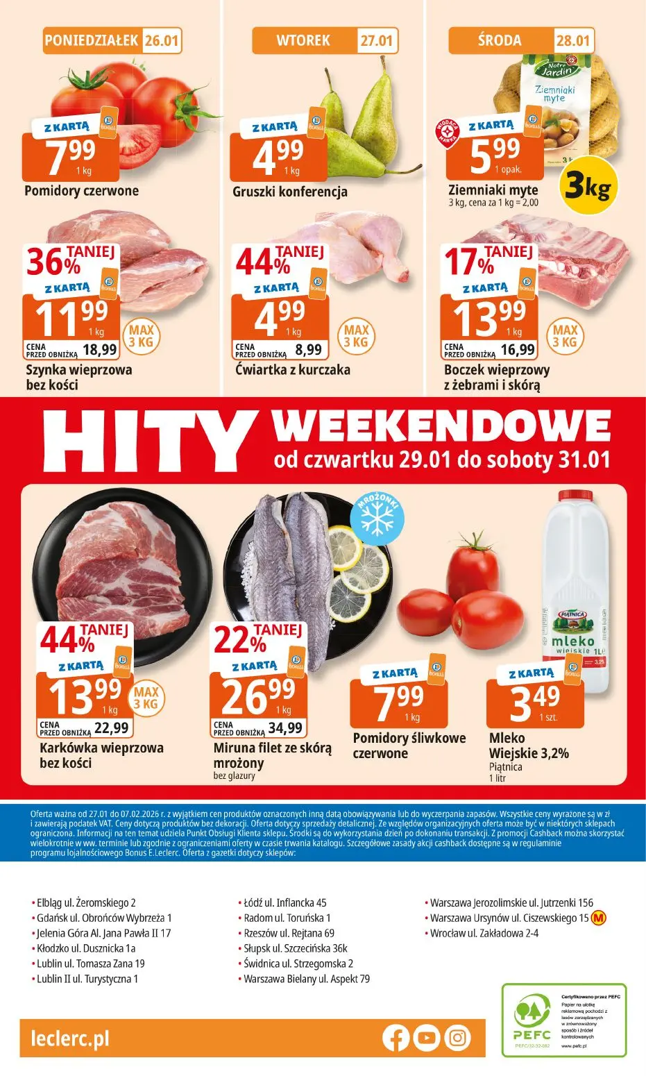 gazetka promocyjna E.Leclerc Wybór w dobrej cenie - Strona 28