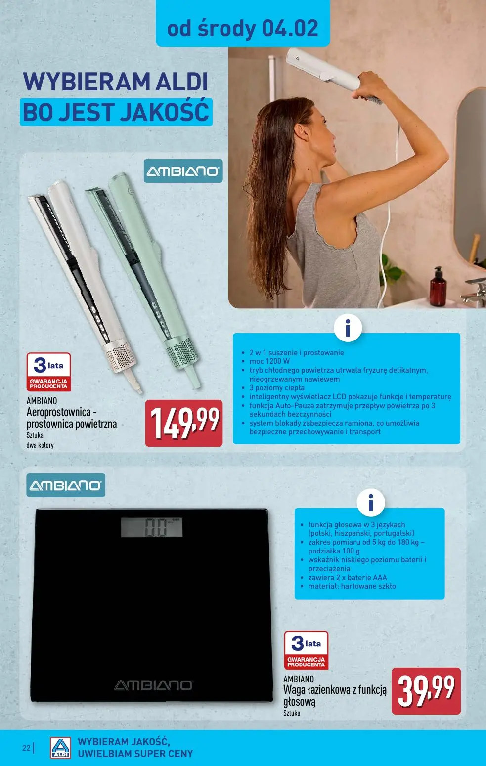 gazetka promocyjna ALDI Wybieram ALDI - Strona 22