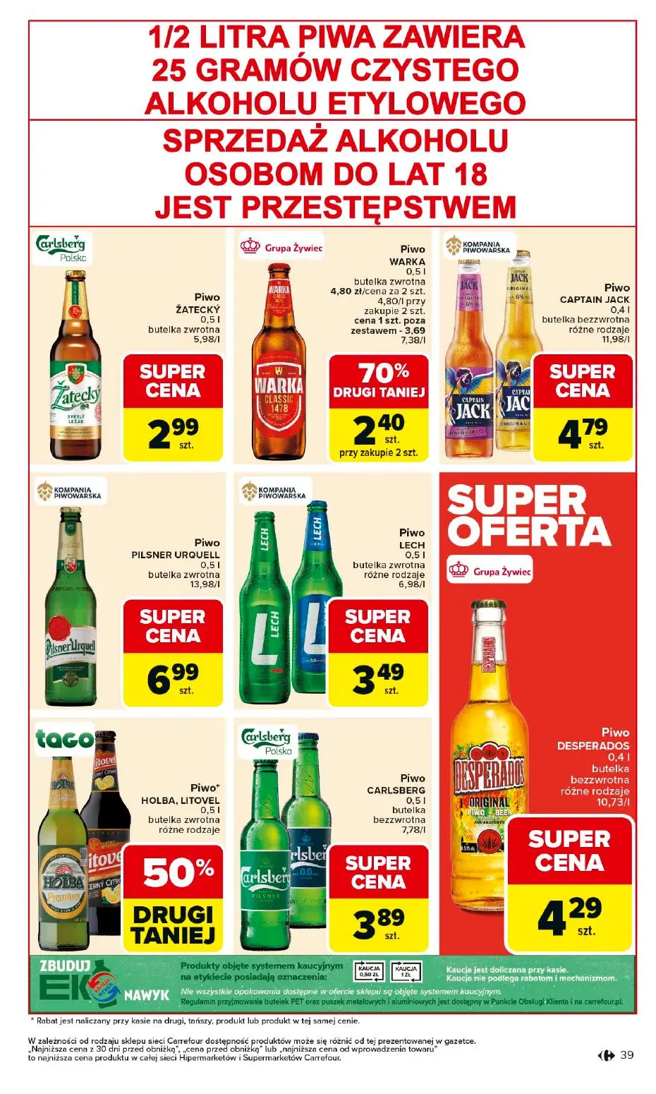 gazetka promocyjna Carrefour Od poniedziałku - Strona 41