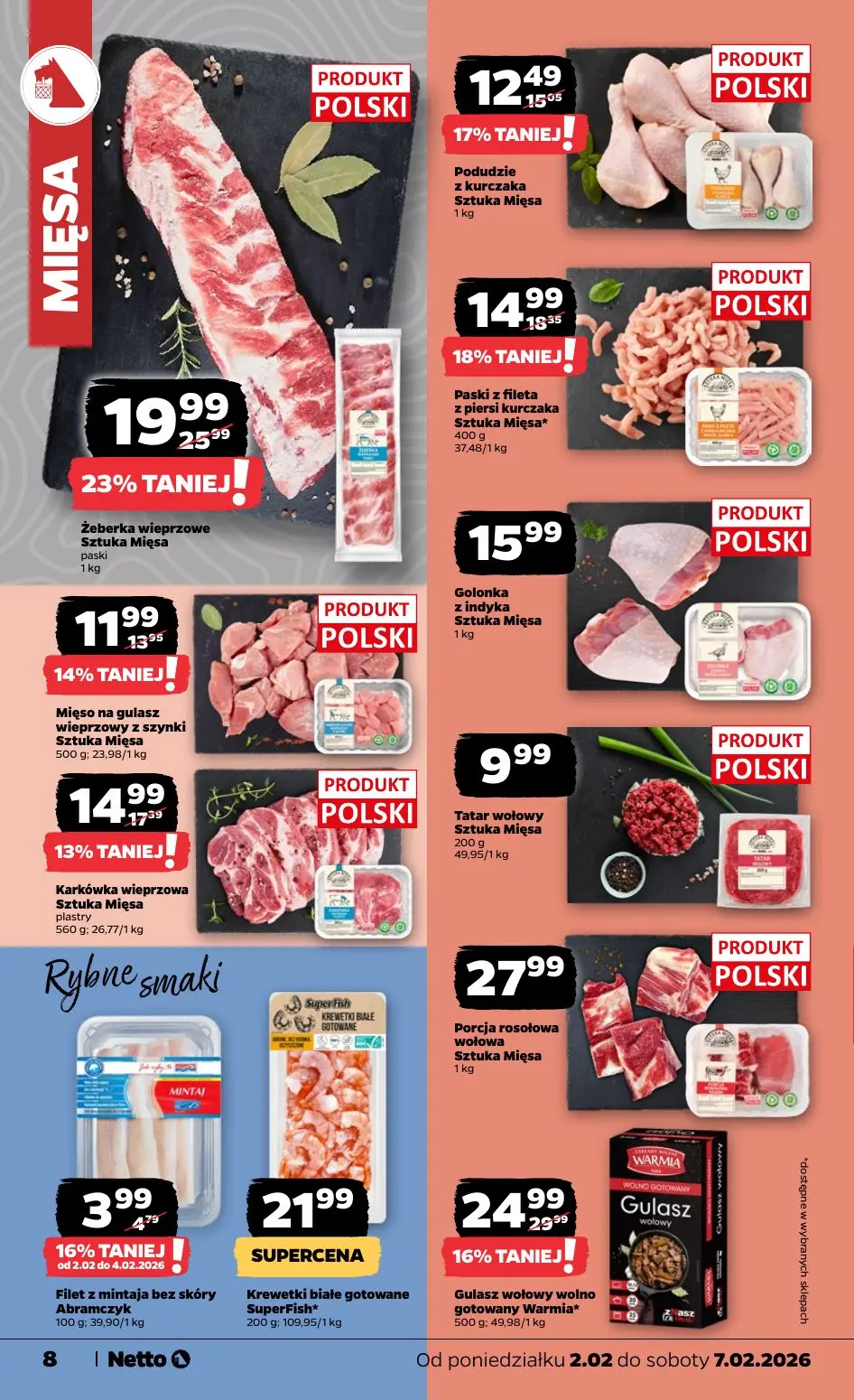 gazetka promocyjna NETTO Od poniedziałku - Strona 8