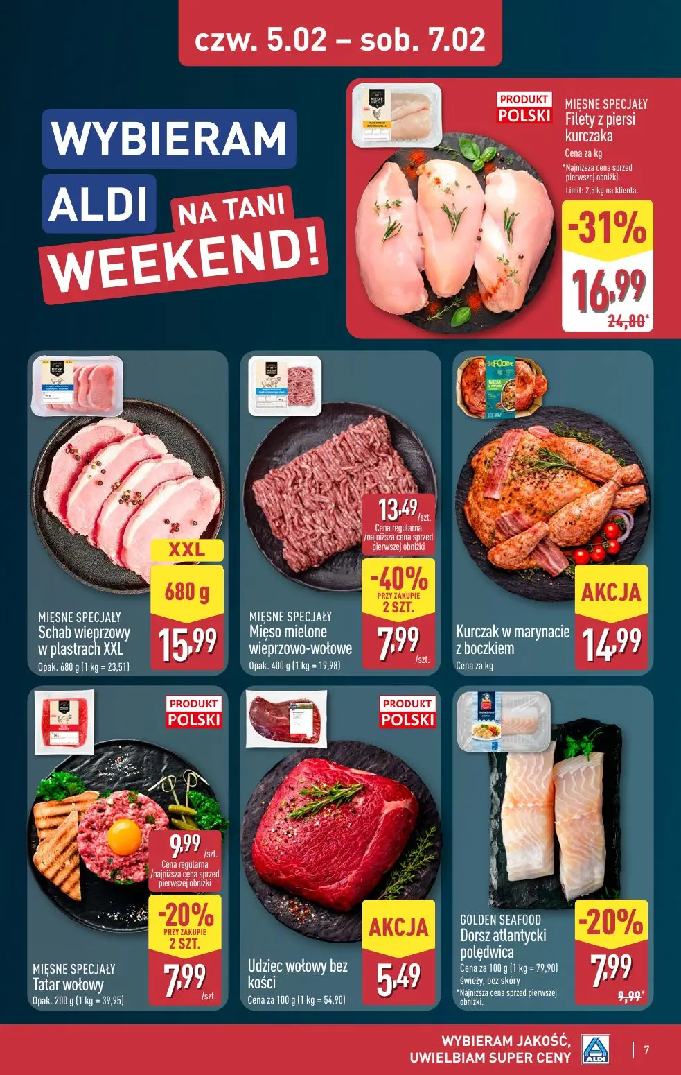gazetka promocyjna ALDI Oferta ma WEEKEND już od czwartku - Strona 7