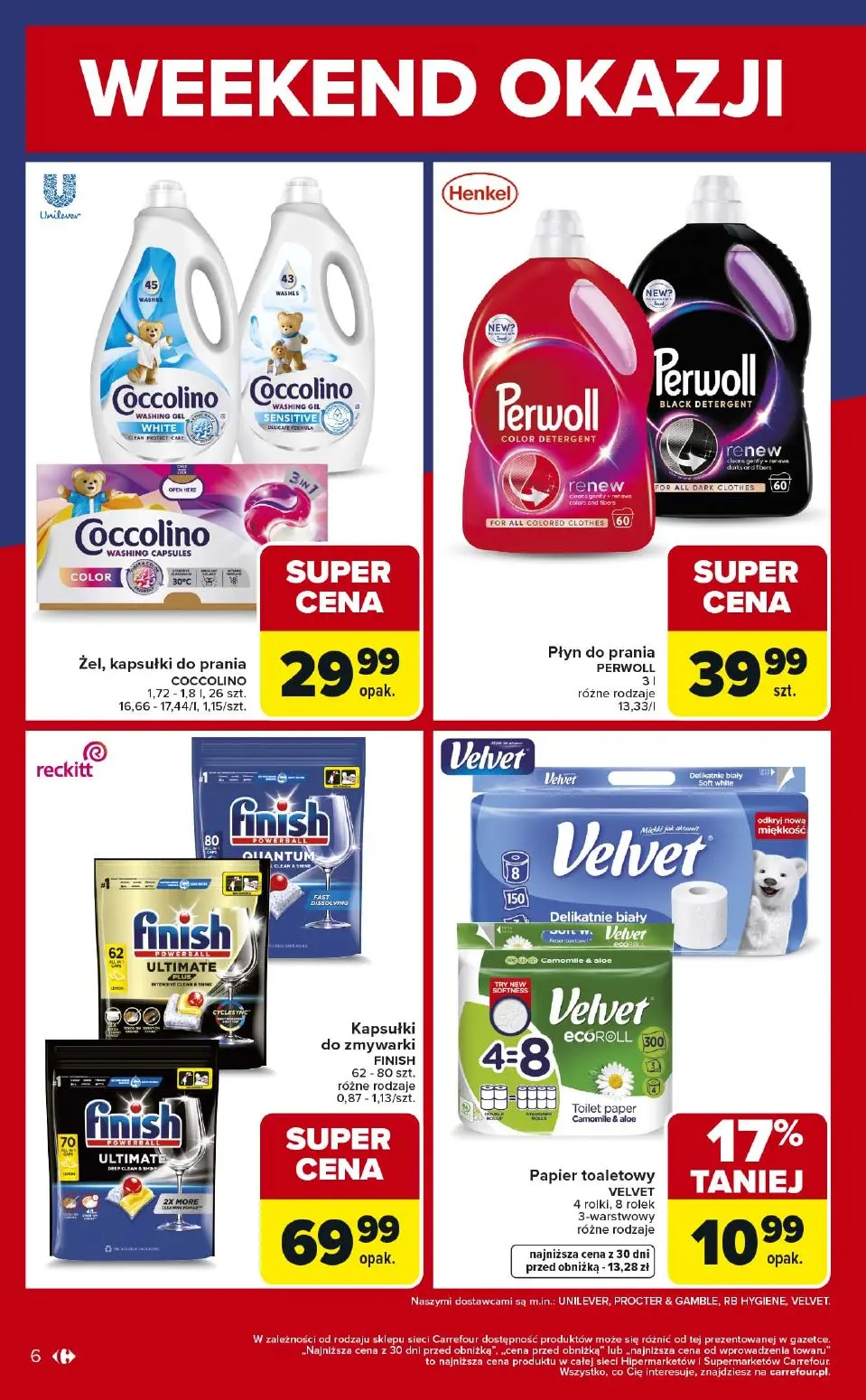 gazetka promocyjna Carrefour Market Weekend okazji - Strona 6