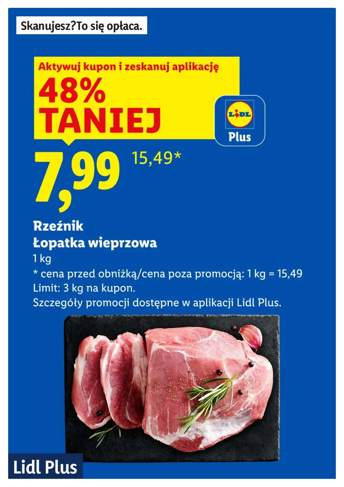 gazetka promocyjna LIDL Lidl plus. Skanujesz - To się opłaca - Strona 4