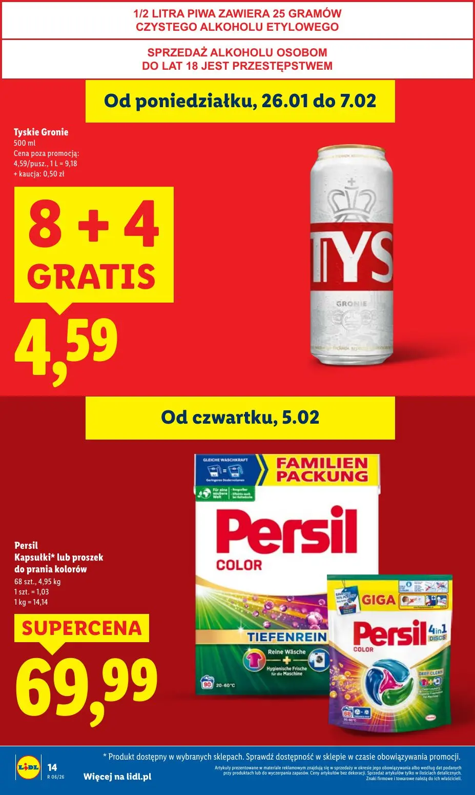 gazetka promocyjna LIDL Od czwartku - Strona 14