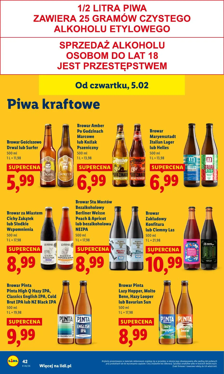 gazetka promocyjna LIDL Od czwartku - Strona 44