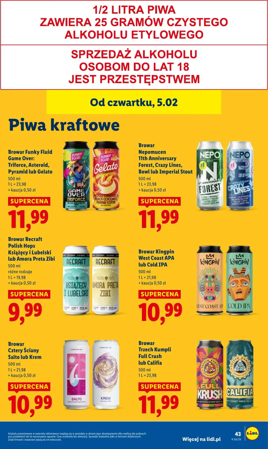 gazetka promocyjna LIDL Od czwartku - Strona 45