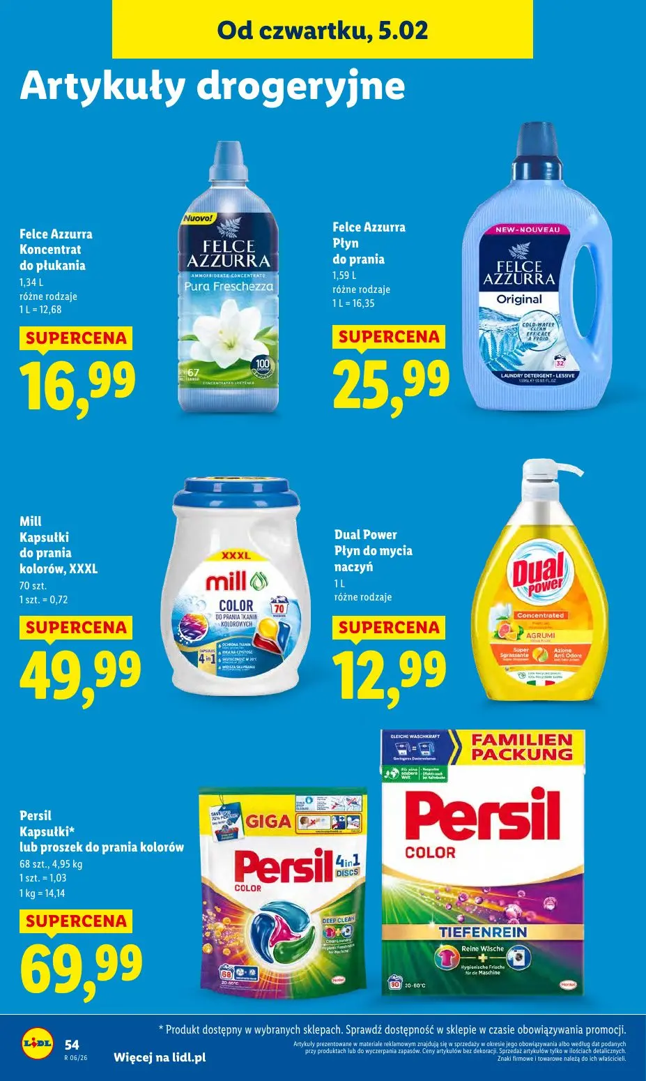 gazetka promocyjna LIDL Od czwartku - Strona 56