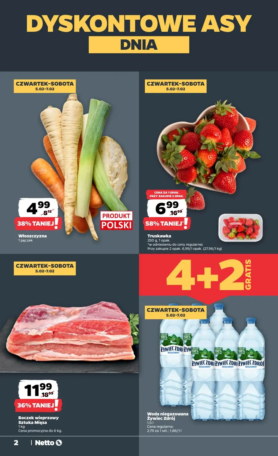 gazetka promocyjna NETTO Świeżo i tanio - Strona 2