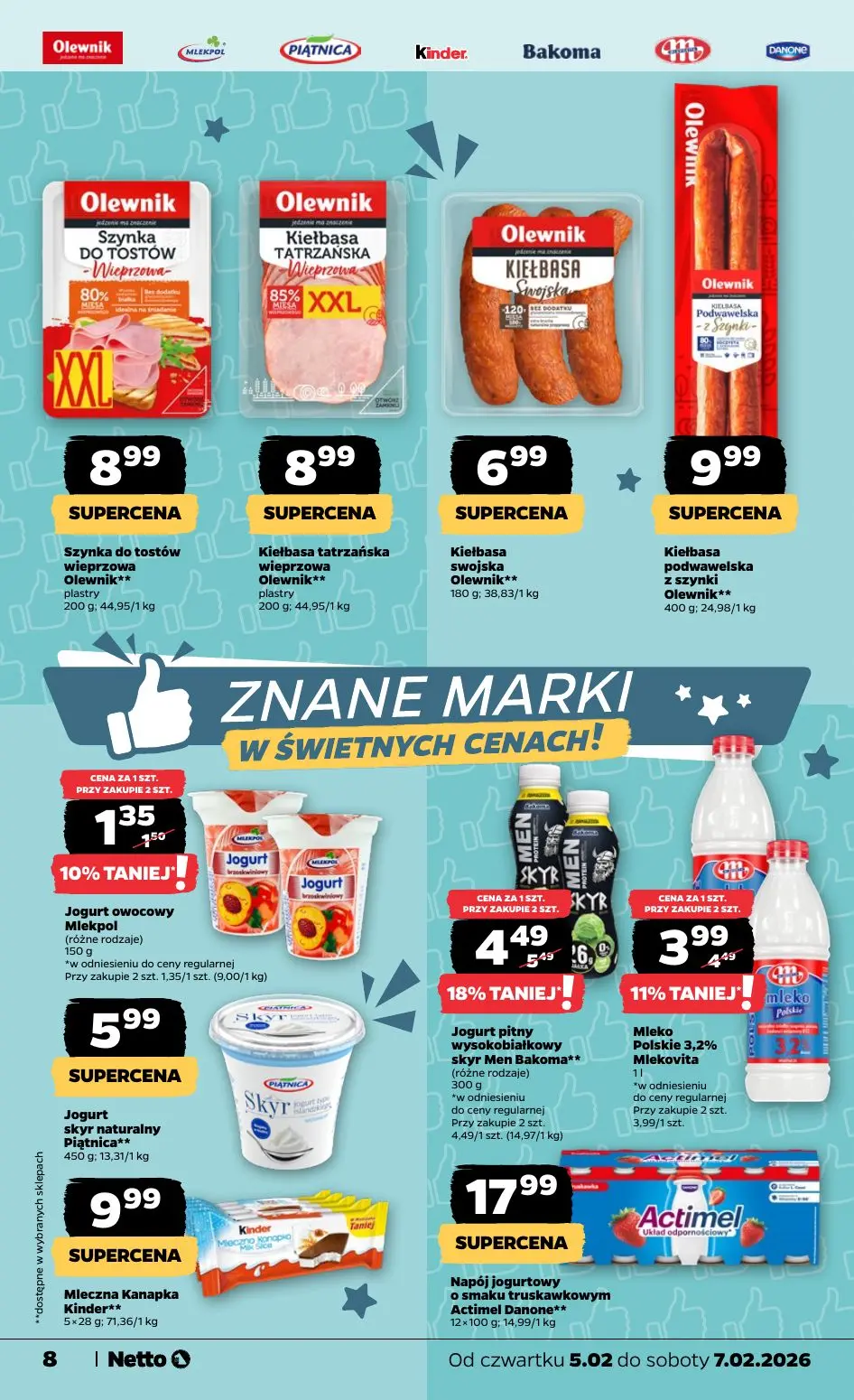 gazetka promocyjna NETTO Świeżo i tanio - Strona 8
