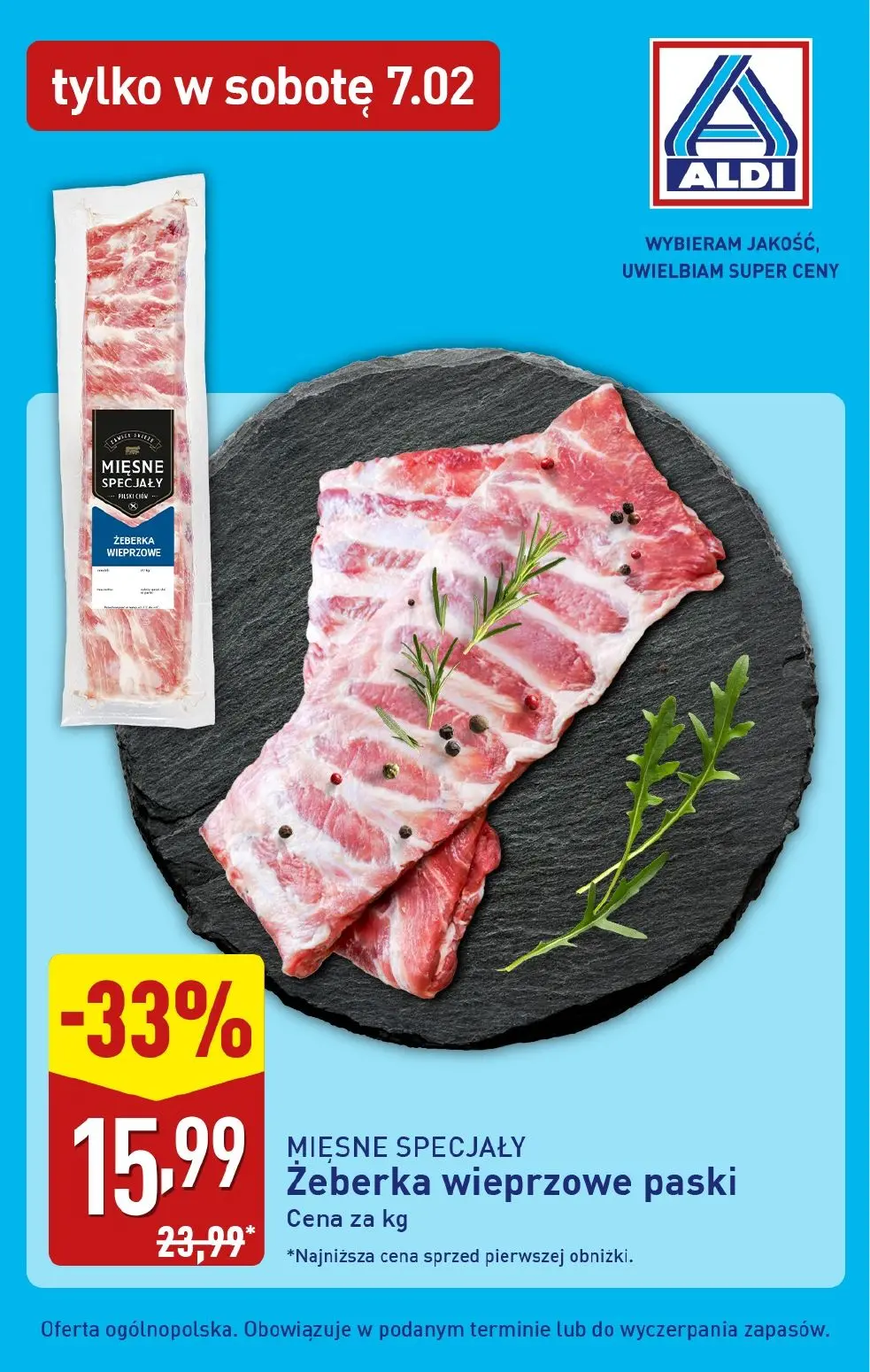gazetka promocyjna ALDI Tylko w SOBOTĘ - Strona 6