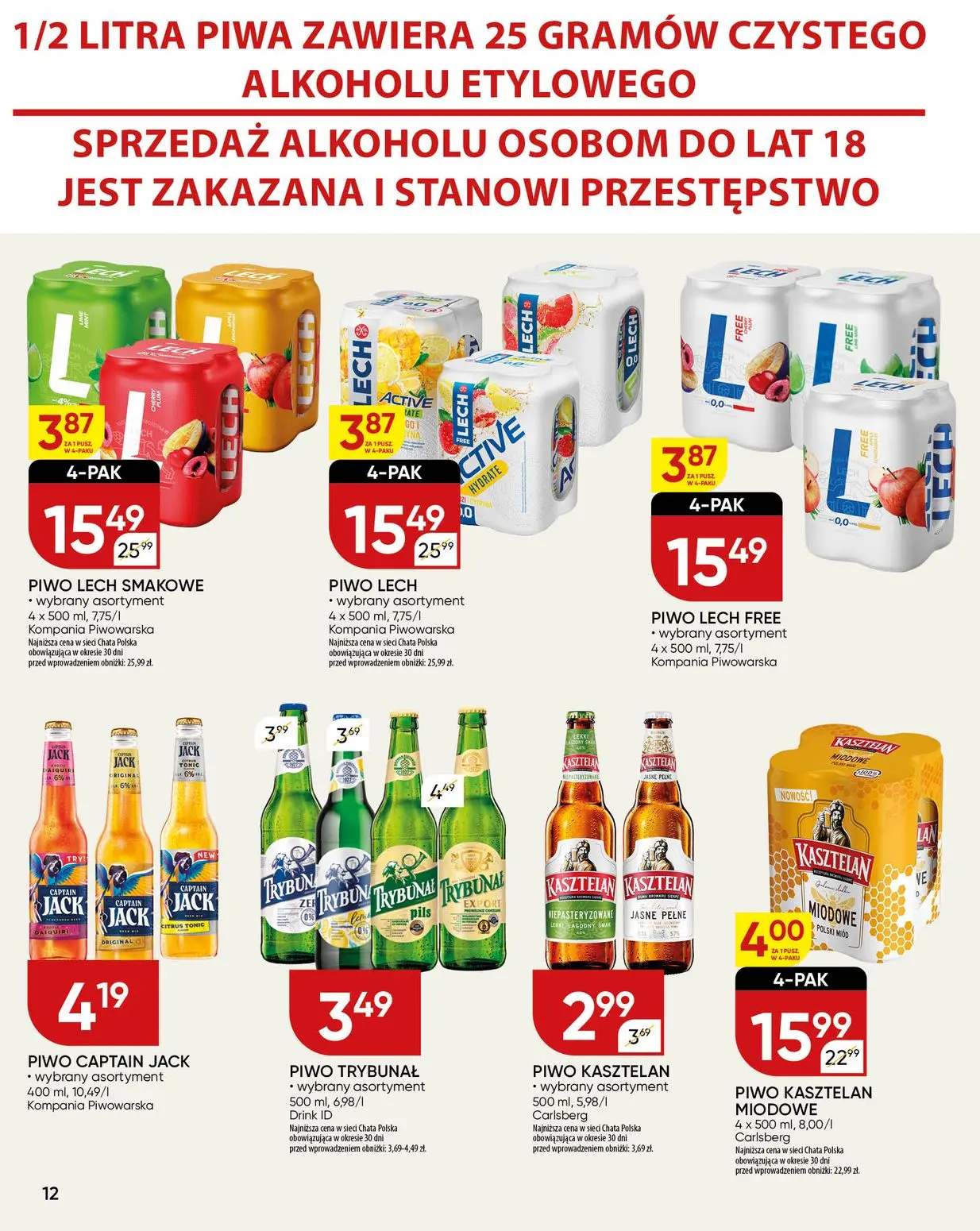 gazetka promocyjna Chata Polska  - Strona 12