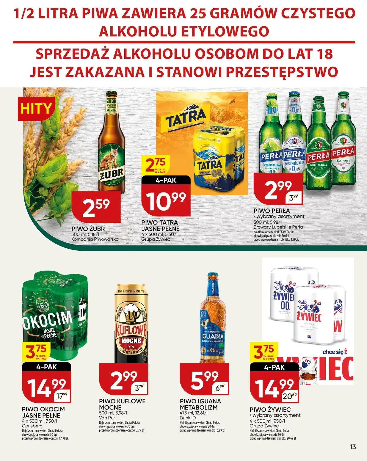 gazetka promocyjna Chata Polska  - Strona 13