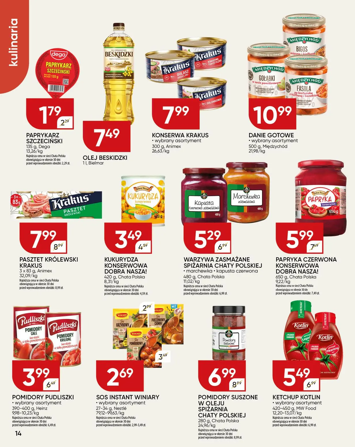 gazetka promocyjna Chata Polska  - Strona 14