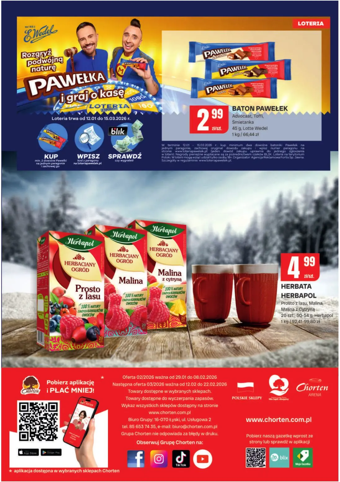 gazetka promocyjna Chorten Lubelskie, Łódzkie, Radom, Dolny Śląsk, Wielkopolska, Zachodniopomorskie, Lubuskie - market - Strona 8