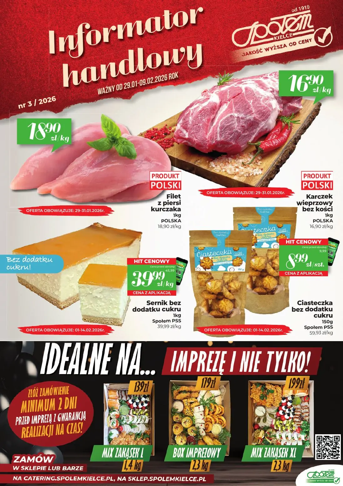 gazetka promocyjna Społem Kielce Jakość wyższa od ceny - Strona 1