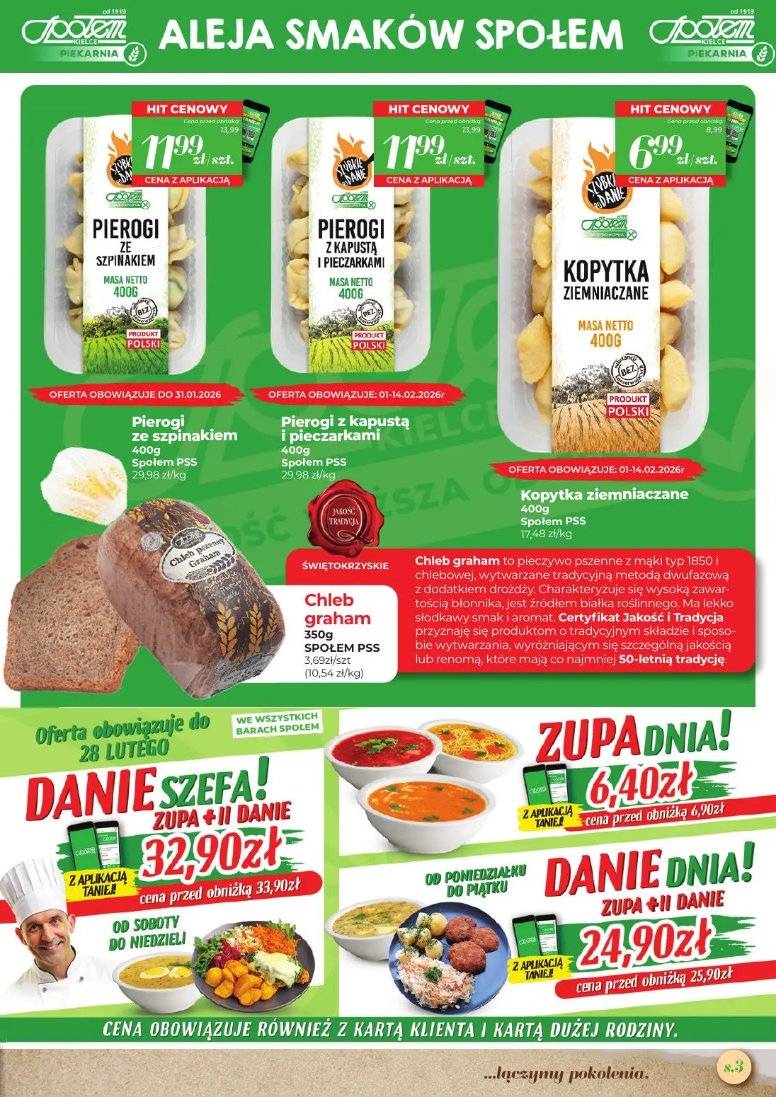 gazetka promocyjna Społem Kielce Jakość wyższa od ceny - Strona 3