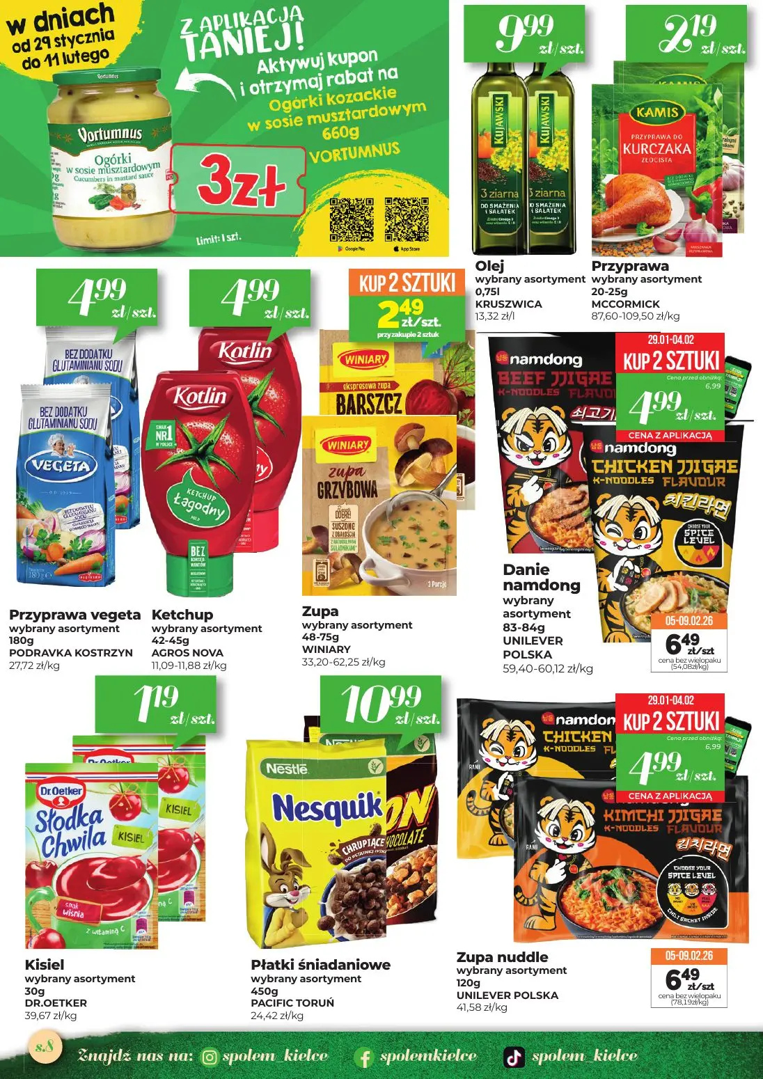gazetka promocyjna Społem Kielce Jakość wyższa od ceny - Strona 8