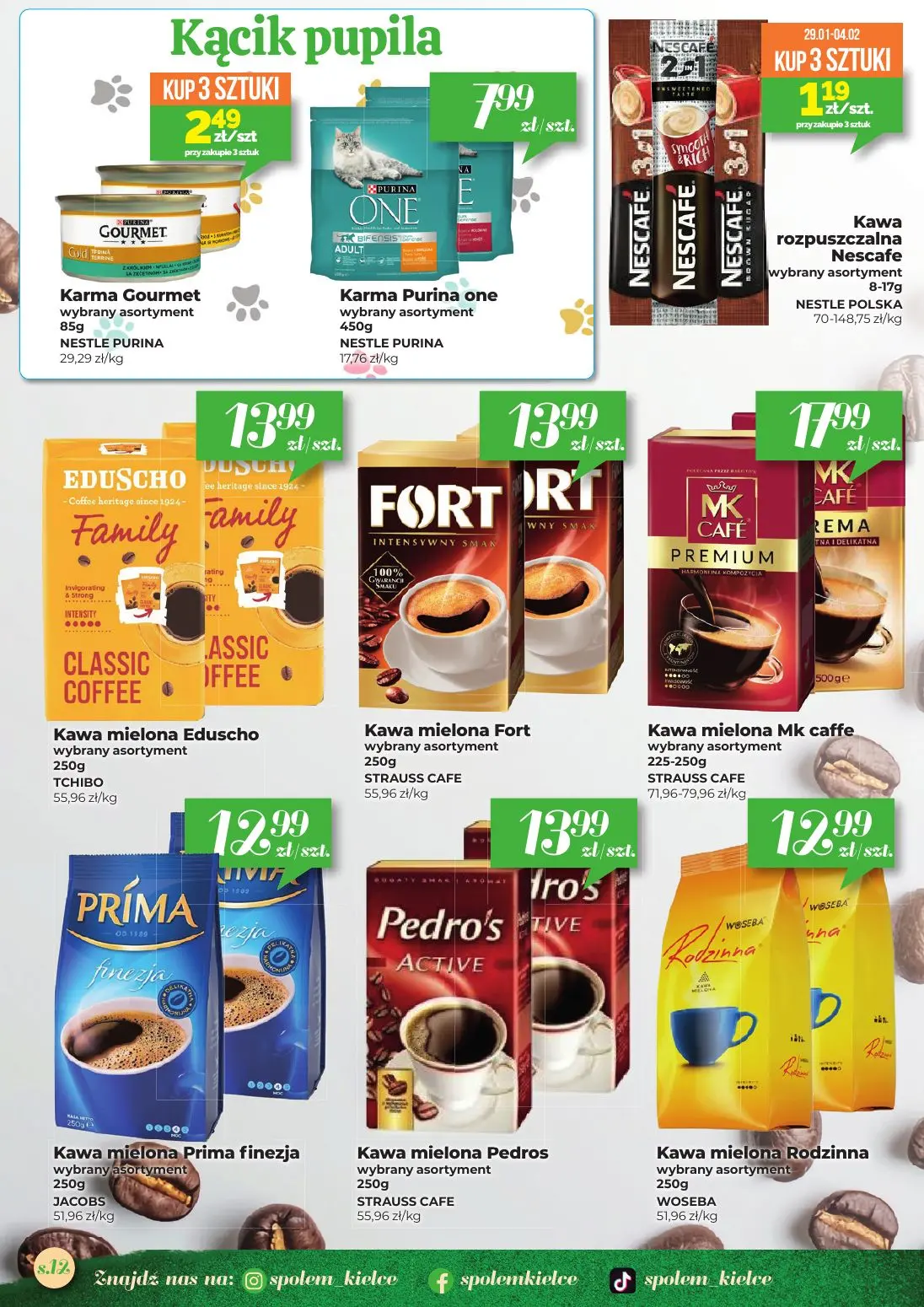 gazetka promocyjna Społem Kielce Jakość wyższa od ceny - Strona 12