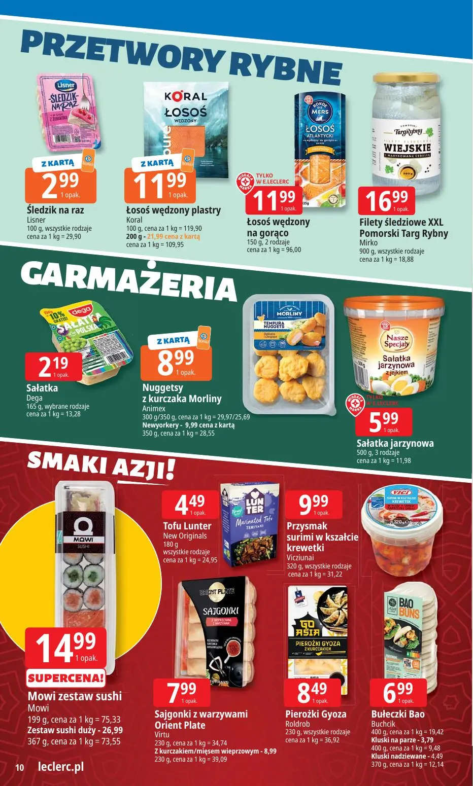 gazetka promocyjna E.Leclerc Smaki Azji - Strona 10