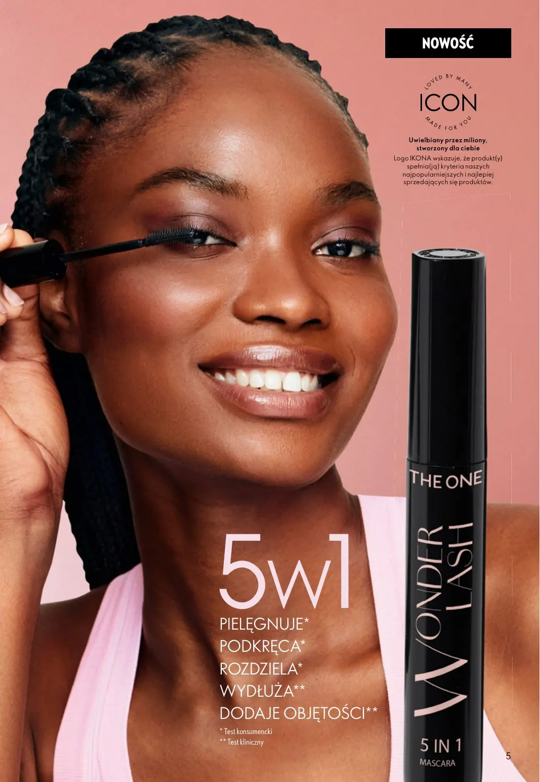 gazetka promocyjna ORIFLAME Ta sama miłość do rzęs - Strona 5