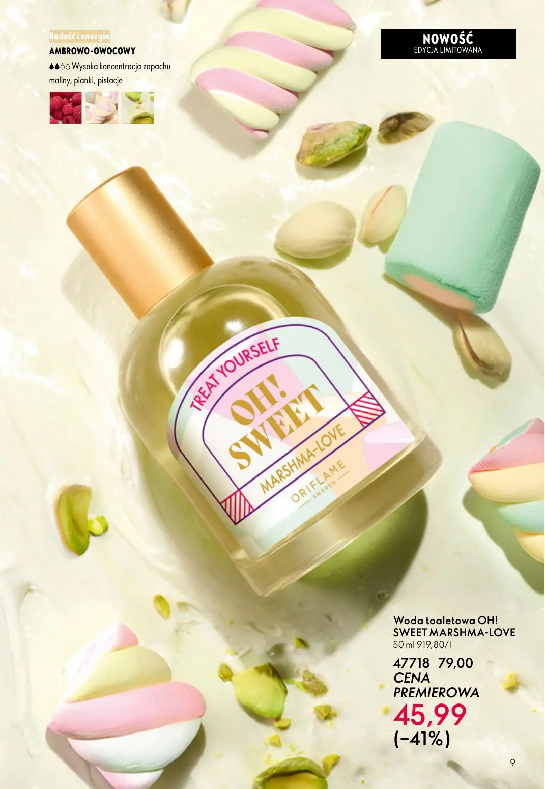 gazetka promocyjna ORIFLAME Ta sama miłość do rzęs - Strona 9