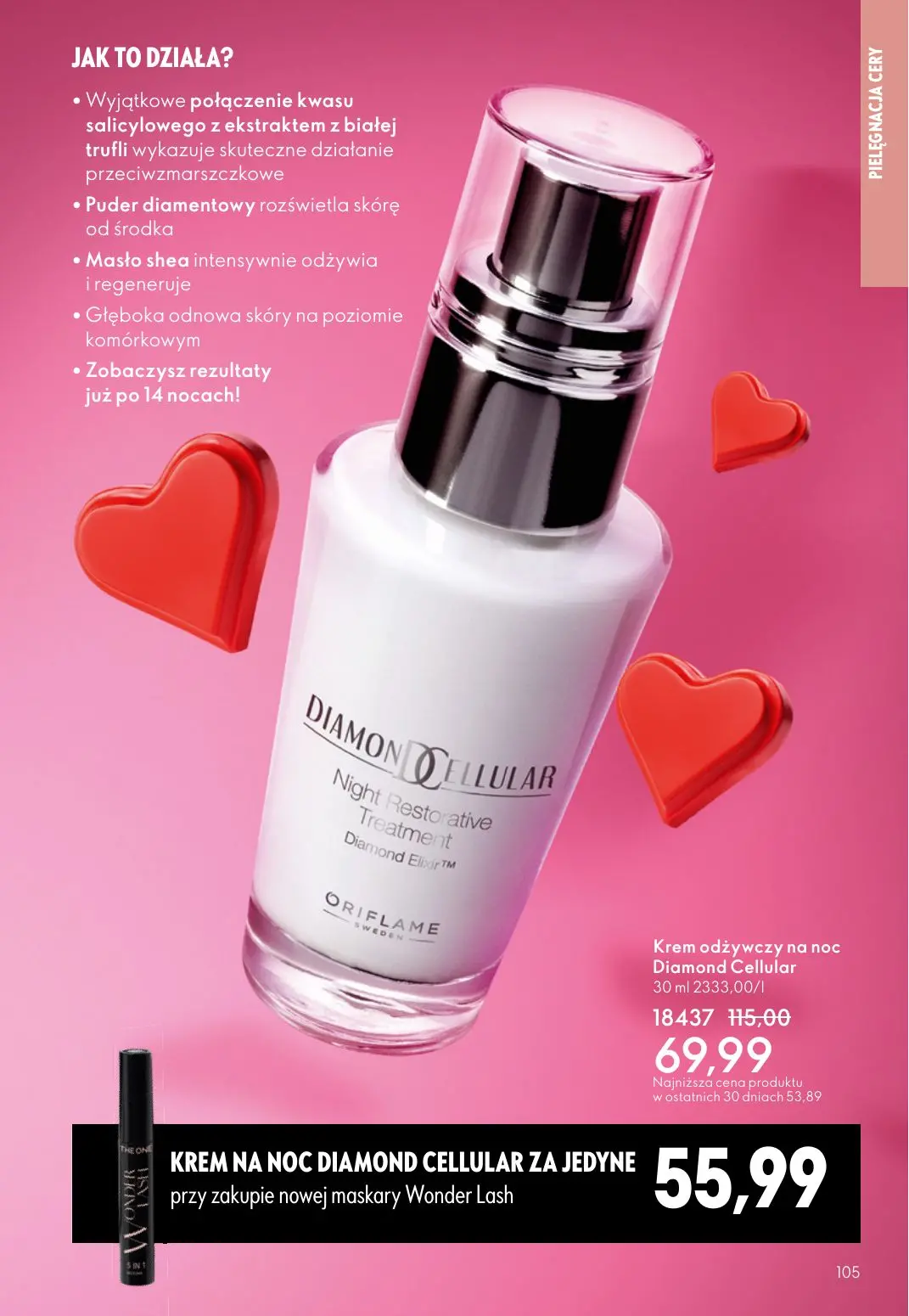 gazetka promocyjna ORIFLAME Ta sama miłość do rzęs - Strona 105