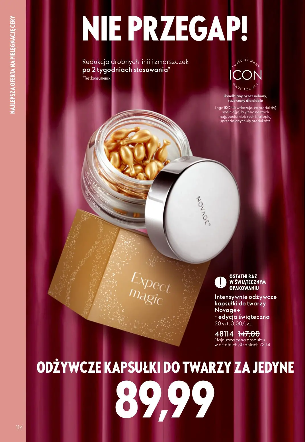gazetka promocyjna ORIFLAME Ta sama miłość do rzęs - Strona 114