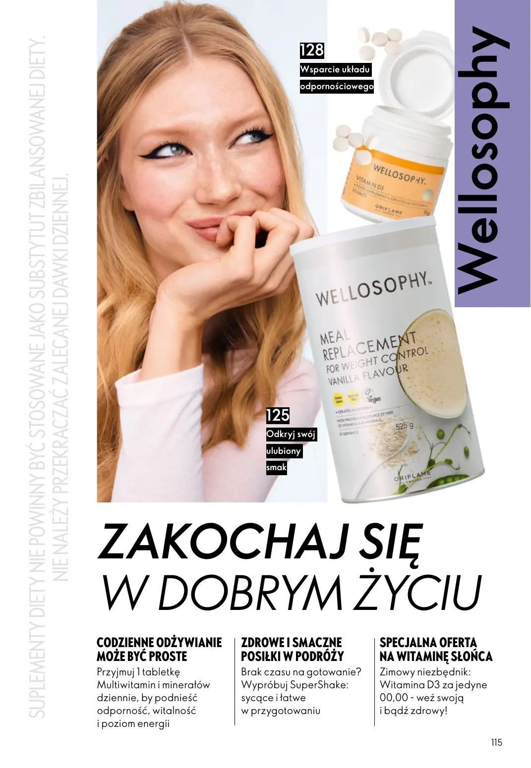 gazetka promocyjna ORIFLAME Ta sama miłość do rzęs - Strona 115