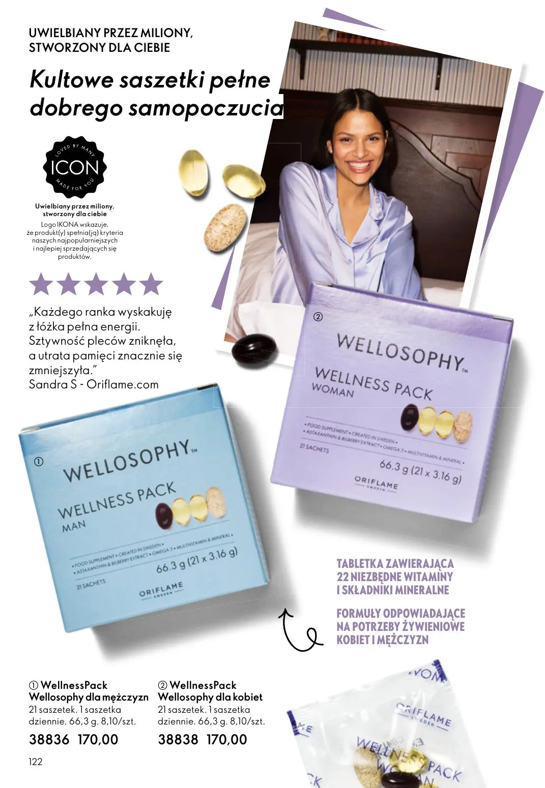 gazetka promocyjna ORIFLAME Ta sama miłość do rzęs - Strona 122