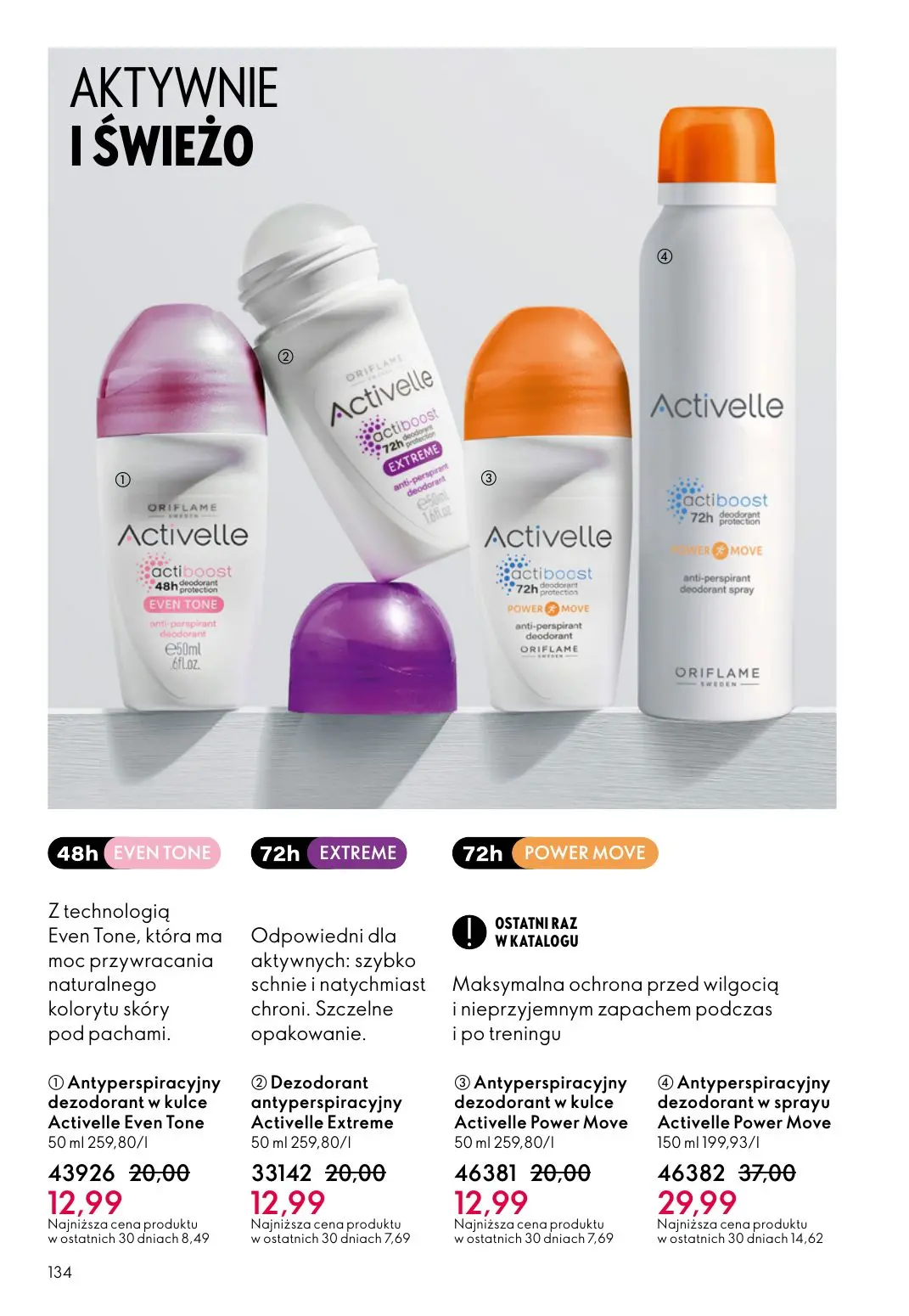 gazetka promocyjna ORIFLAME Ta sama miłość do rzęs - Strona 134